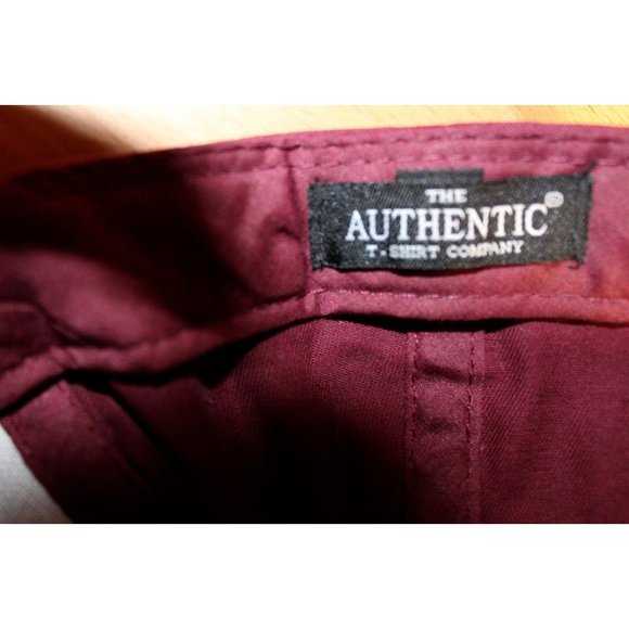 McMaster Dragon Boat Club Snapback Hat Cap Mens OS One Size Adjustable Burgundy - Picture 6 of 8